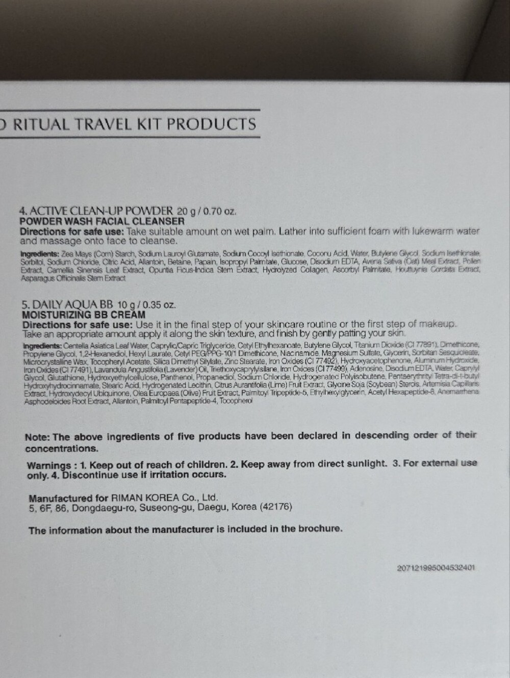 Radiansome 100 Ritual Travel Kit - White - Picture 9 of 13